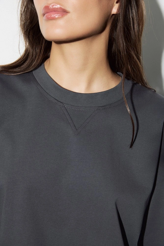 Лонгслив из хлопка