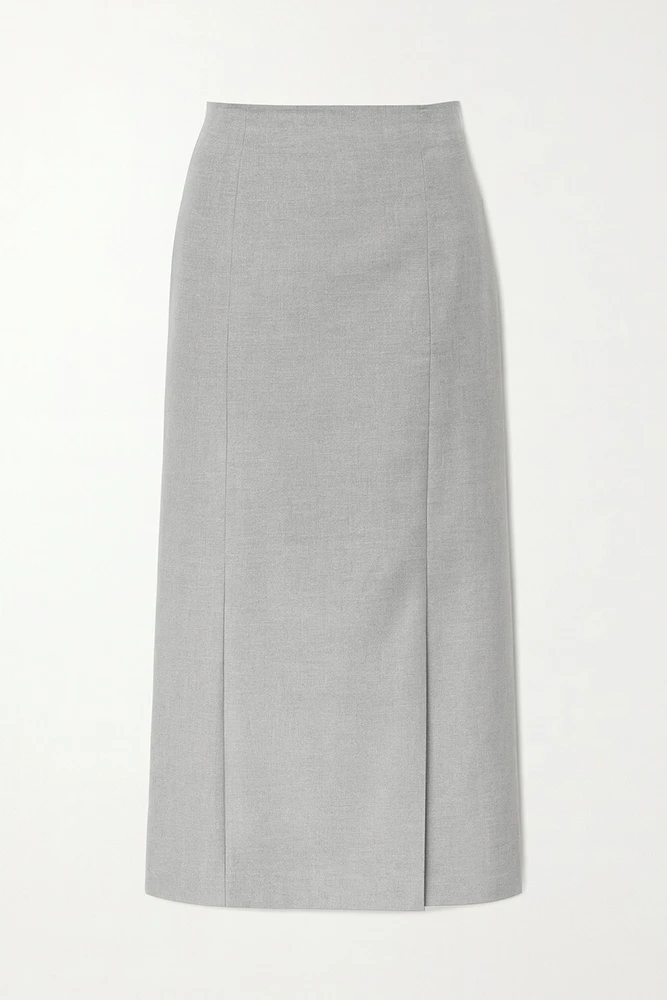 Юбка миди прямого силуэта