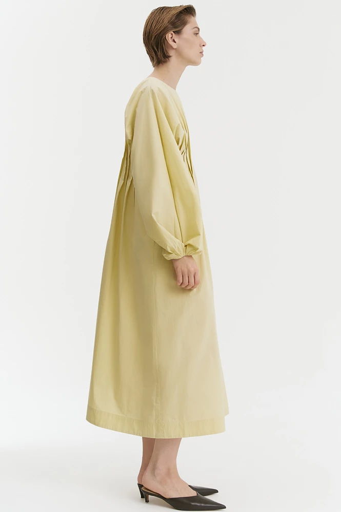 Платье силуэт песочные часы из хлопка