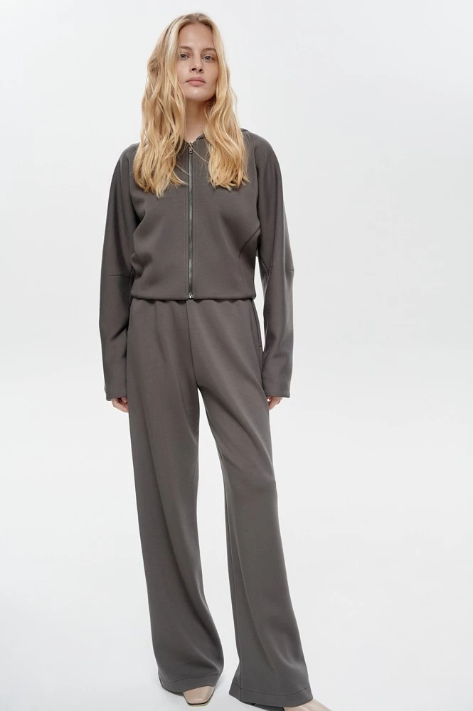 Брюки трикотажные меланж