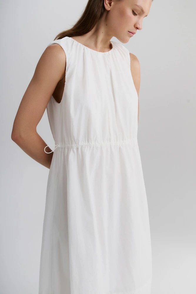 Платье миди из хлопка Pima