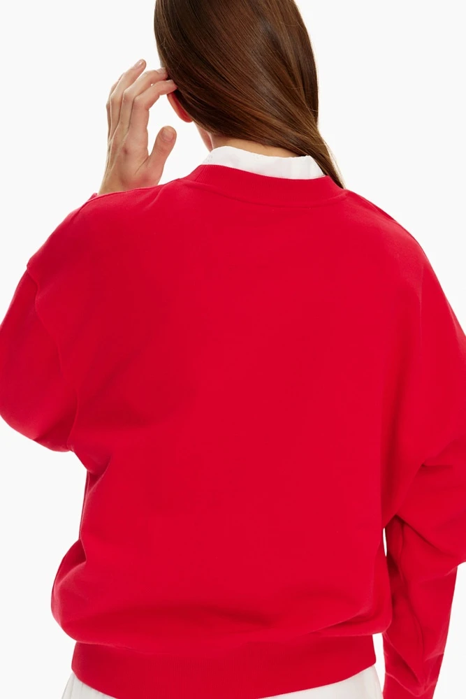 Свитшот из хлопка