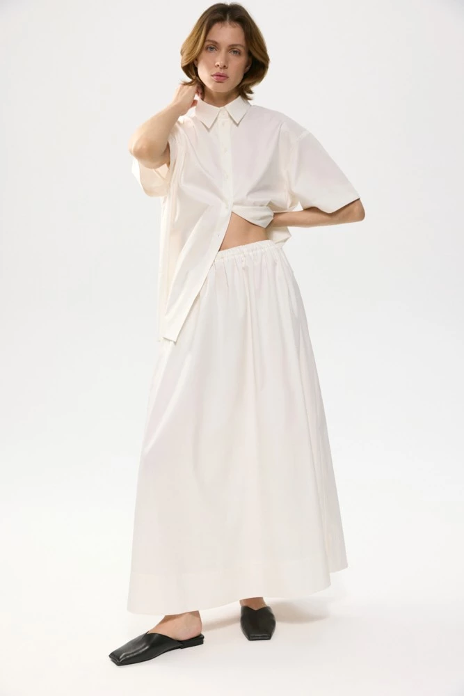 Юбка макси из хлопка