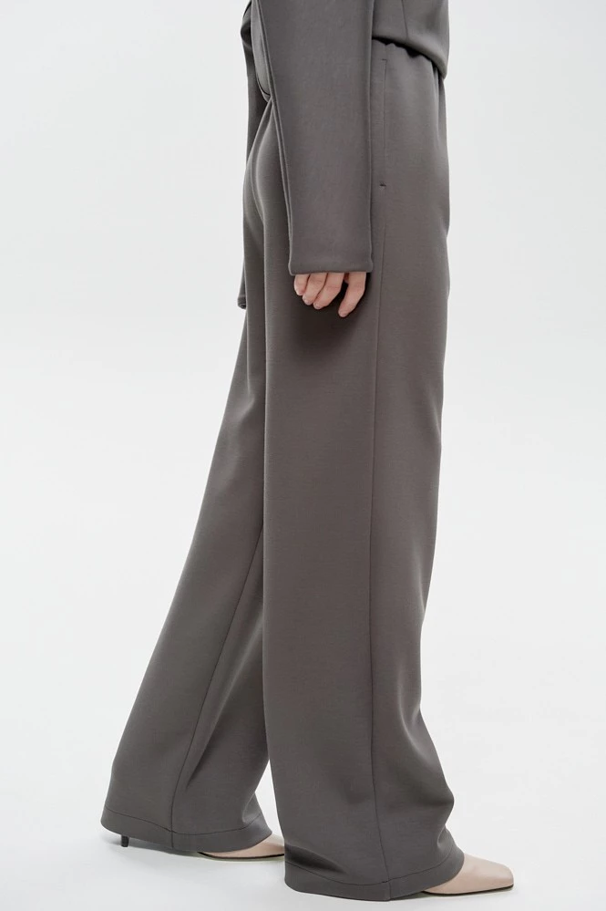 Брюки трикотажные меланж