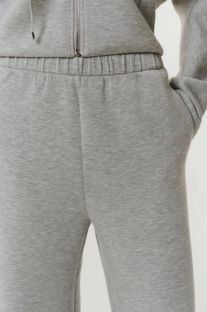 Брюки трикотажные меланж