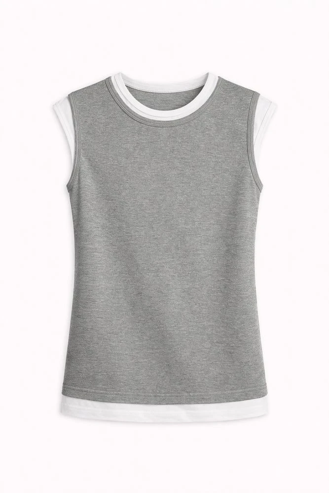 Футболка двойная из трикотажа