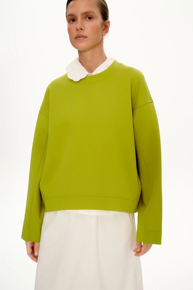 Свитшот из итальянского трикотажа