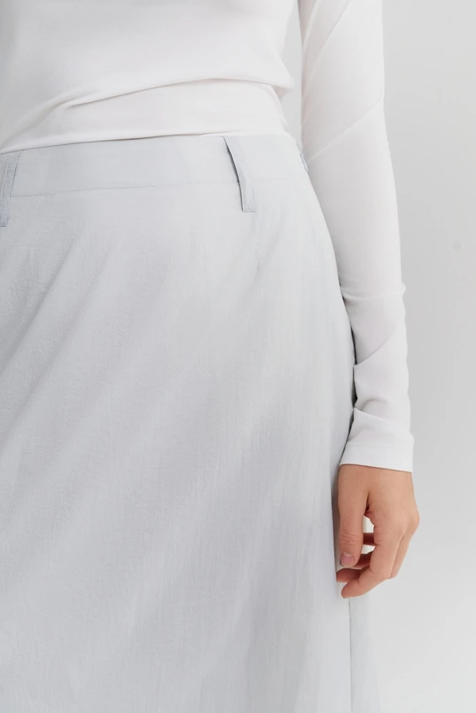 Юбка миди двойная