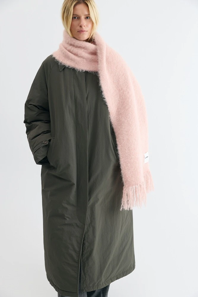 Пальто утепленное пуховое