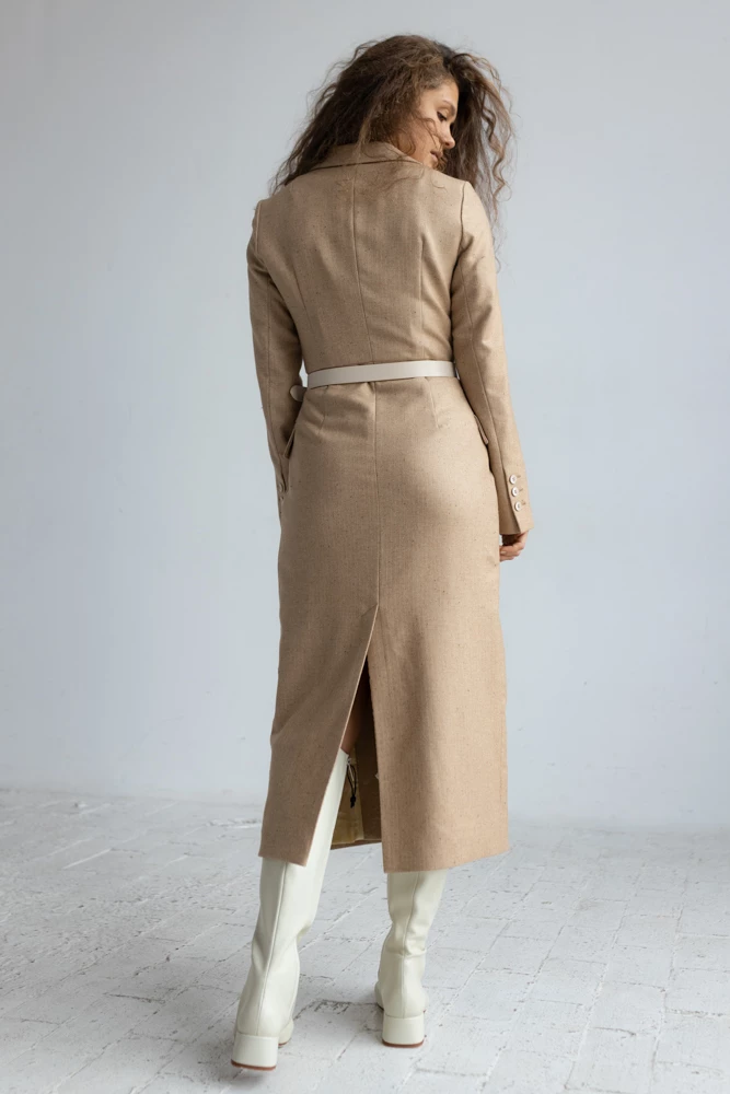 Платье-жакет с косым бортом