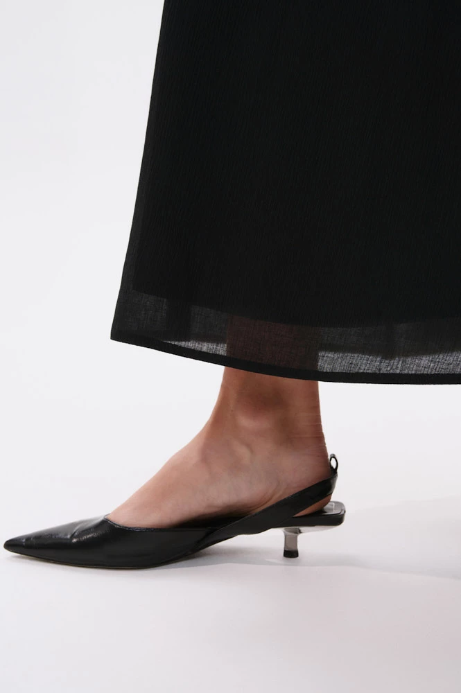 Юбка миди из итальянской фактурной вискозы