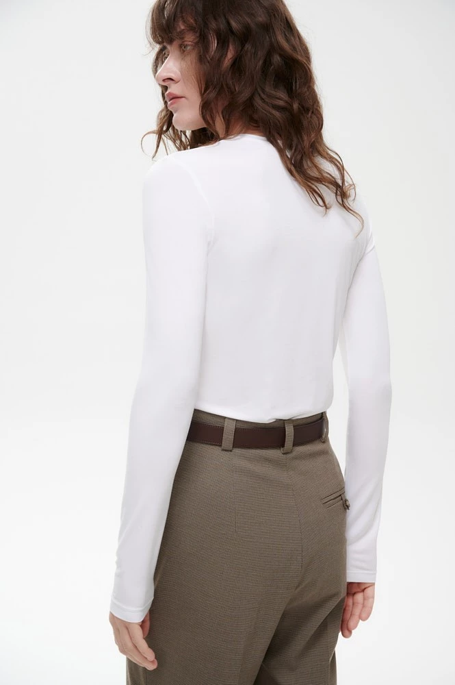 Лонгслив трикотажный