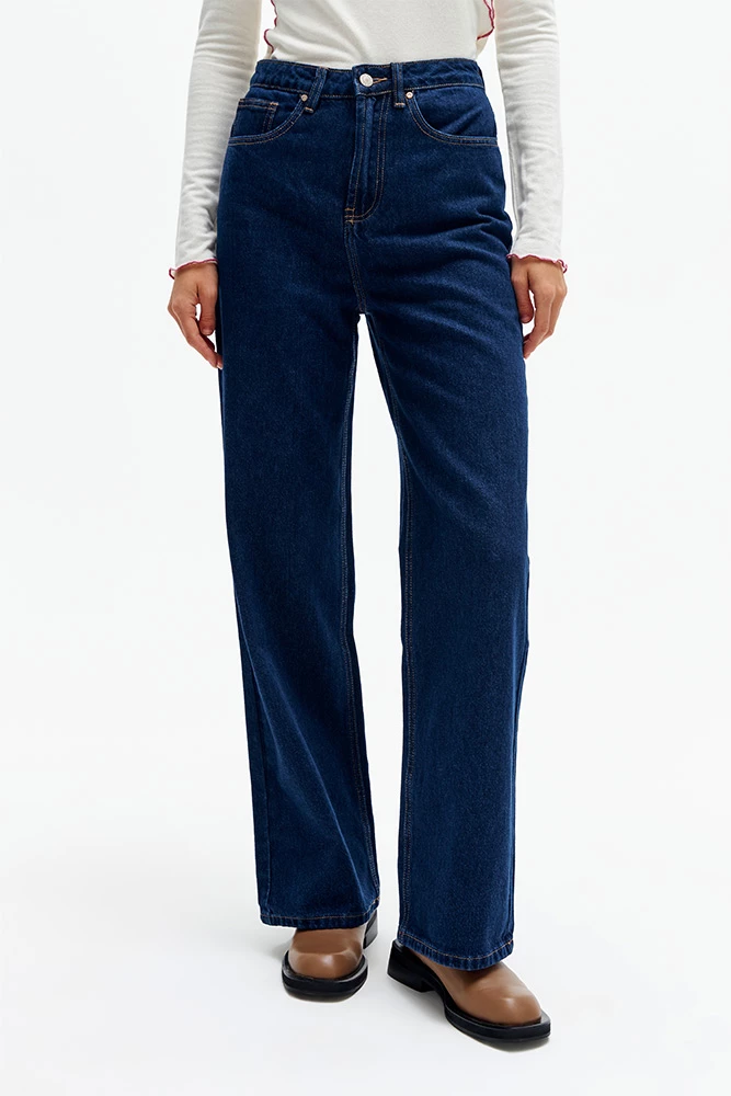 Джинсы прямые