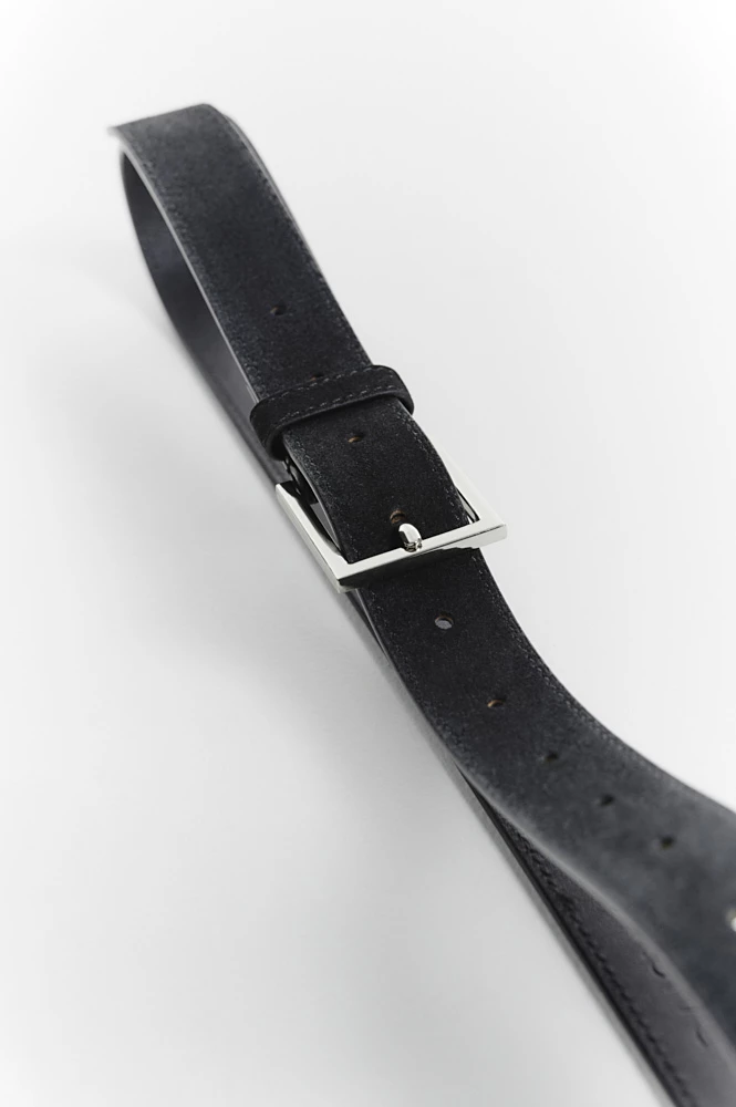 Ремень замшевый