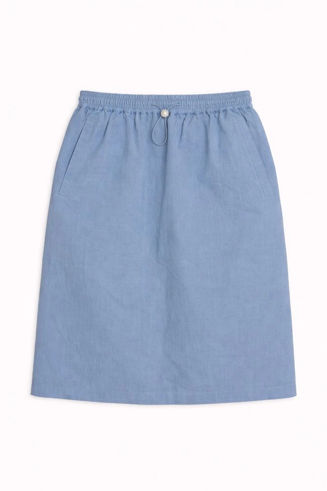 Юбка миди на кулиске