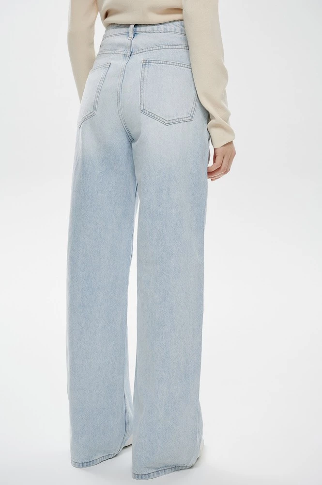 Джинсы Wide leg Джинсы Wide leg