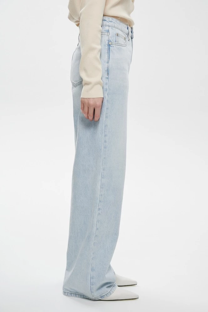 Джинсы Wide leg Джинсы Wide leg