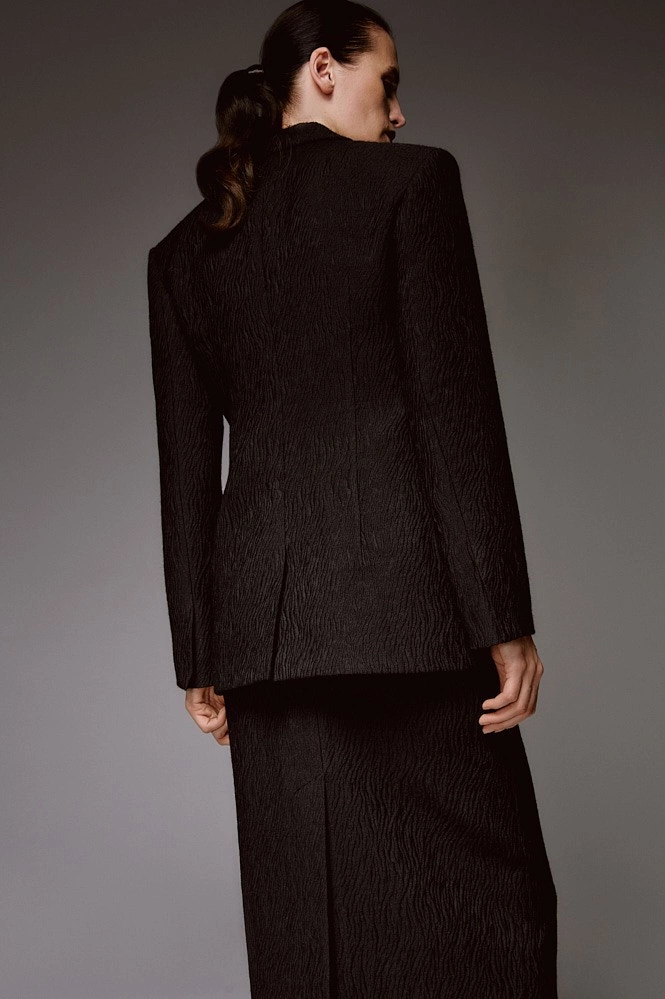 Жакет приталенный из итальянской шерсти