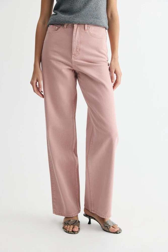 Джинсы прямые