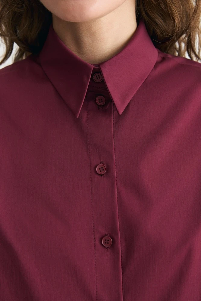 Рубашка классическая из хлопка
