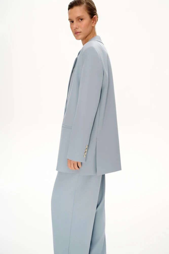 Жакет оверсайз однобортный