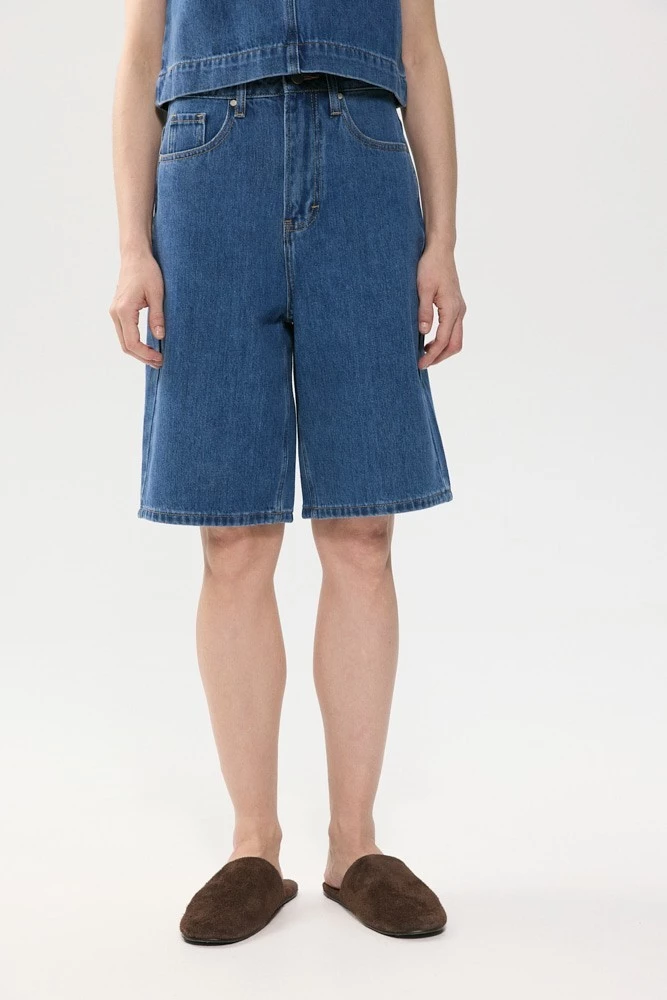 Шорты джинсовые