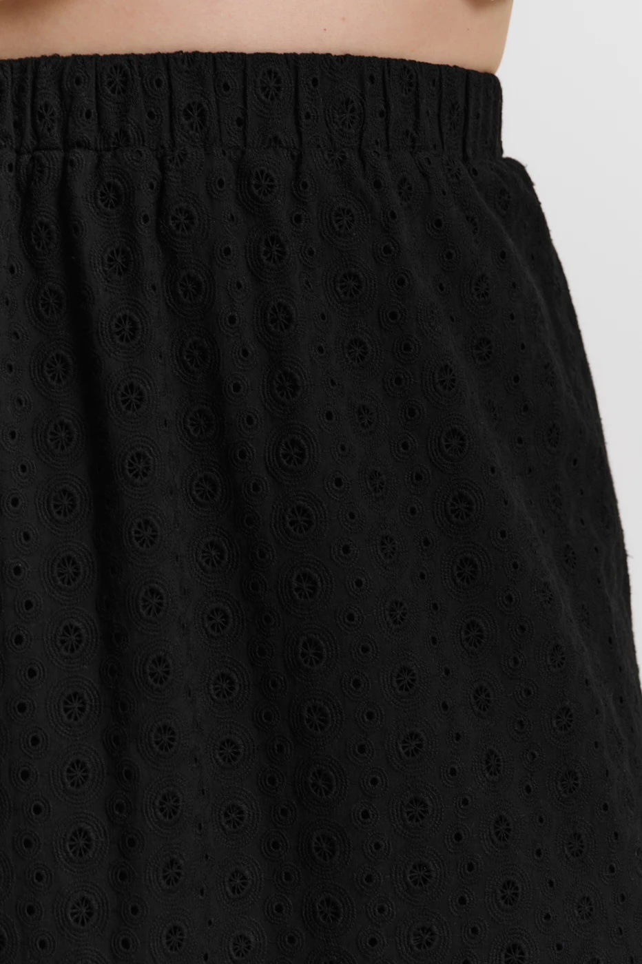 Юбка макси из хлопка Broderie Anglaise Юбка макси из хлопка Broderie Anglaise