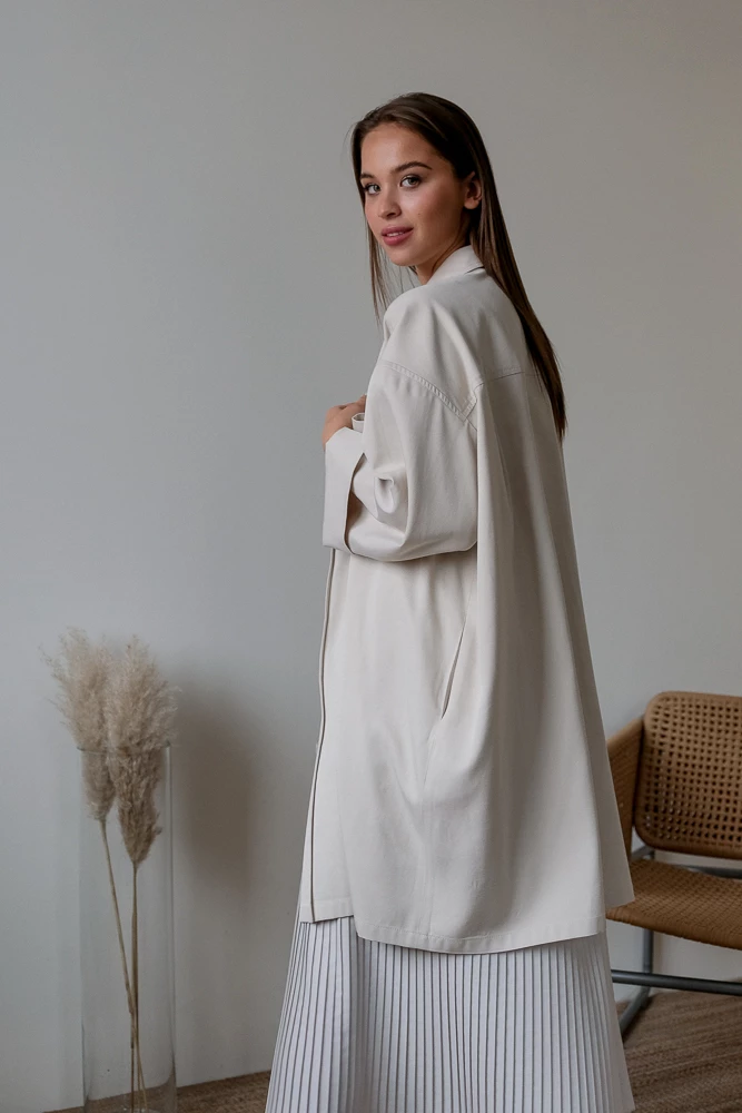 Рубашка оверсайз удлиненная