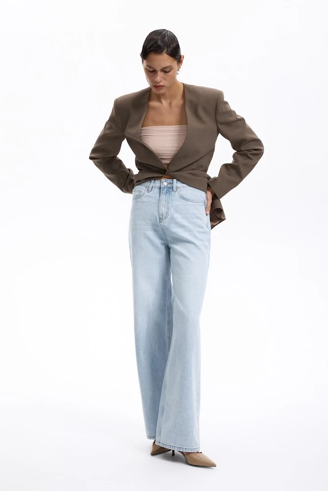 Джинсы Wide leg Джинсы Wide leg