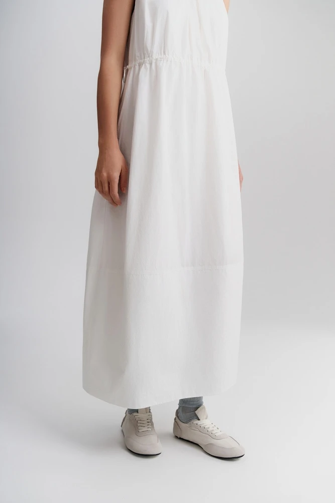 Платье миди из хлопка Pima