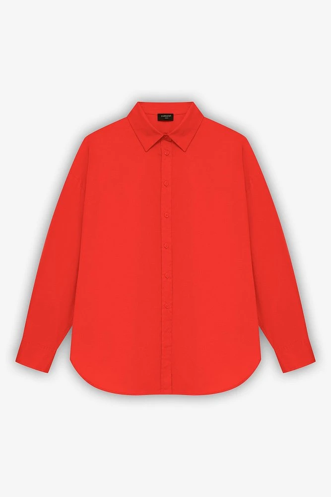 Рубашка базовая из хлопка