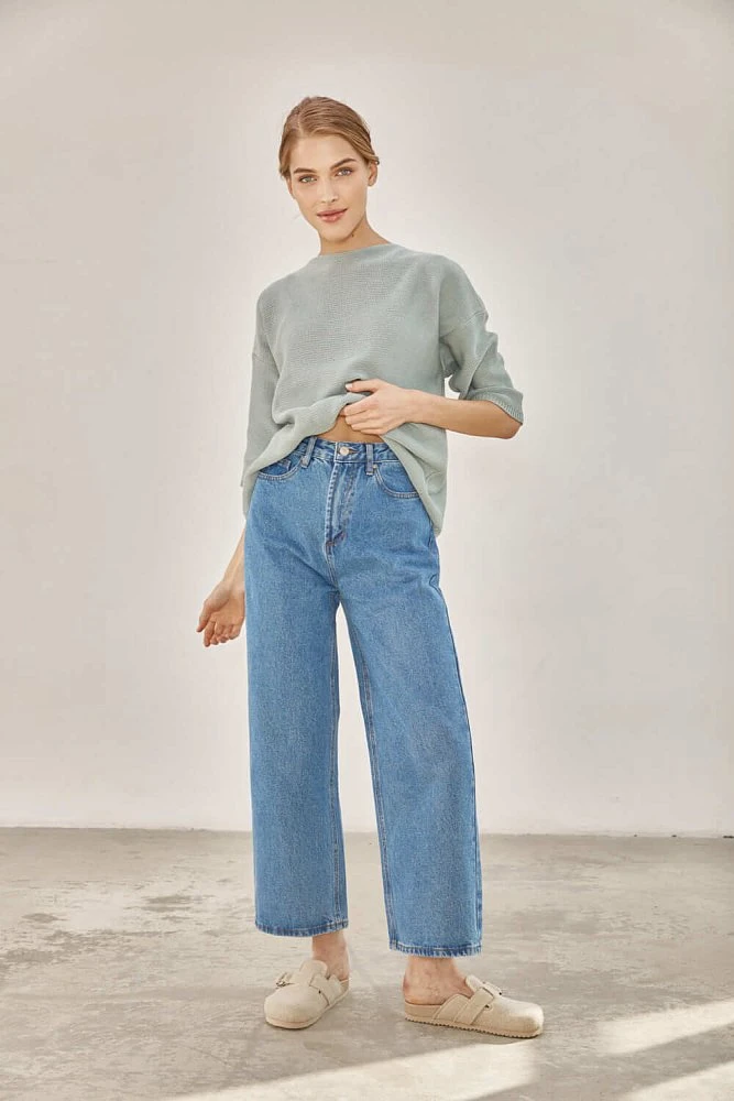 Джинсовые кюлоты