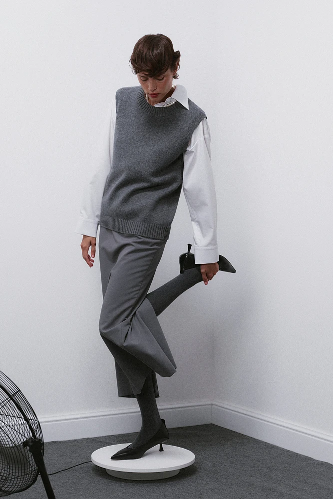 Рубашка прямого силуэта из бамбука