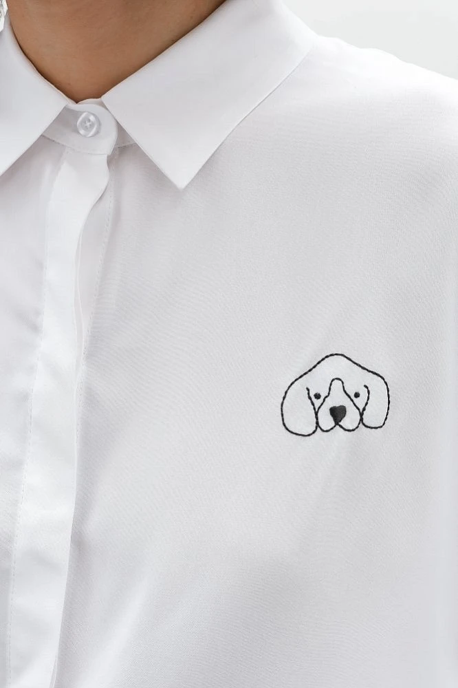 Рубашка оверсайз бамбук