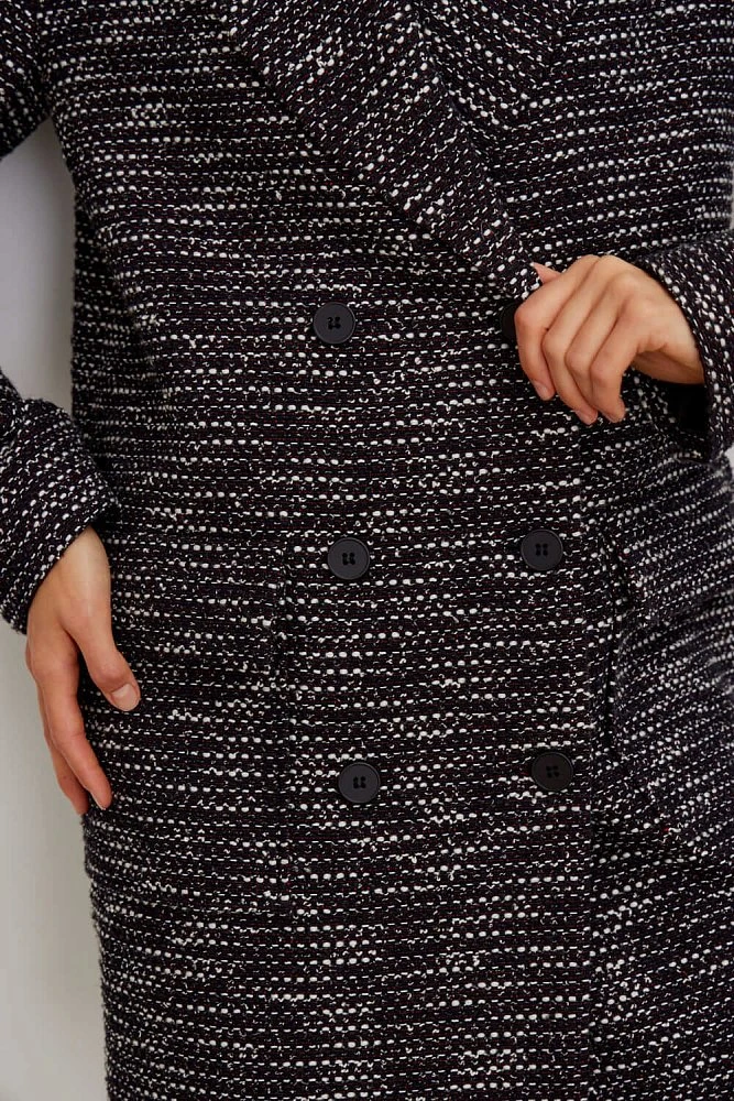 Платье-жакет с накладными карманами