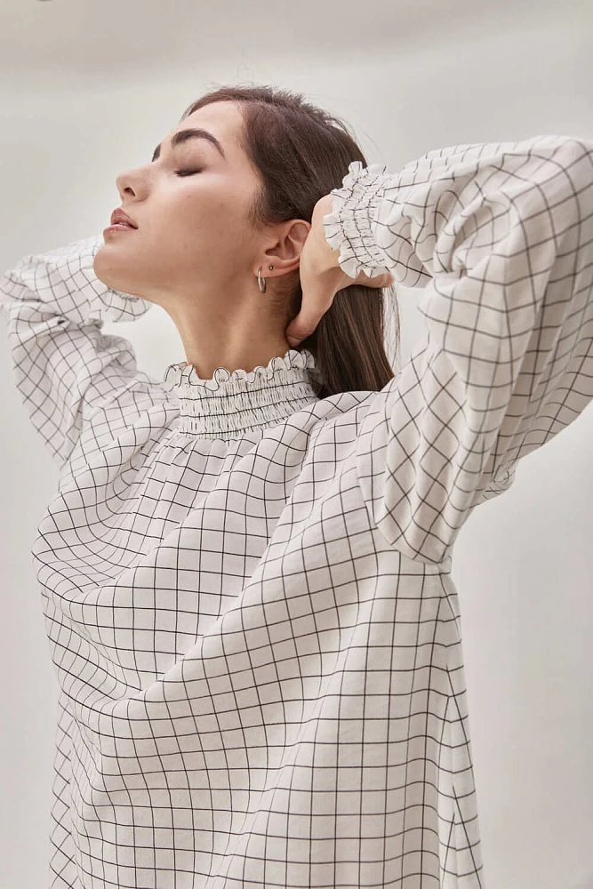 Платье оверсайз мини