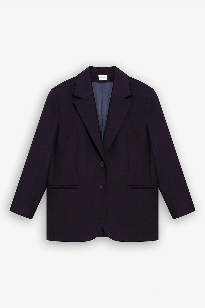 Жакет оверсайз однобортный