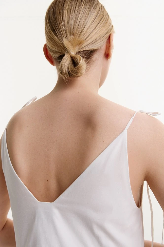 Сарафан макси из хлопка