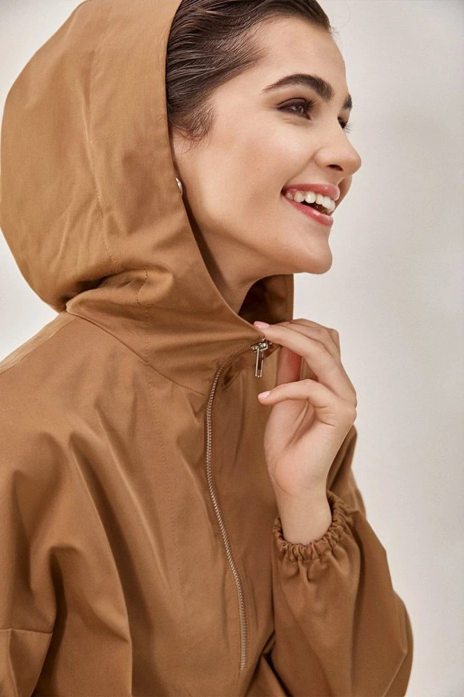 Свитшот на молнии хлопковый