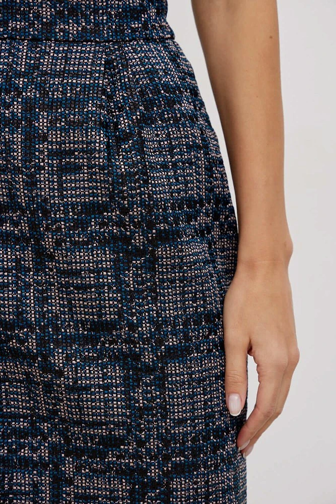 Юбка с защипами