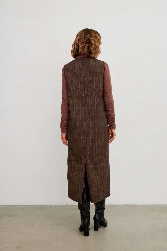 Сарафан с карманами