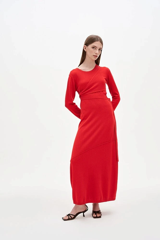 Комплект: платье ассиметричное + жакет