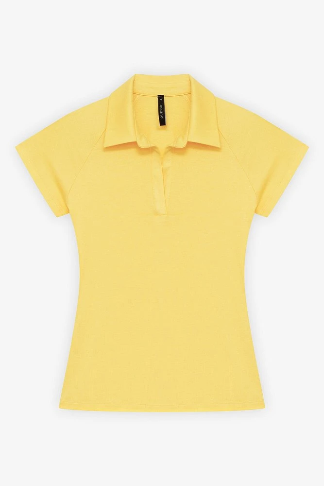 Футболка-поло облегающая
