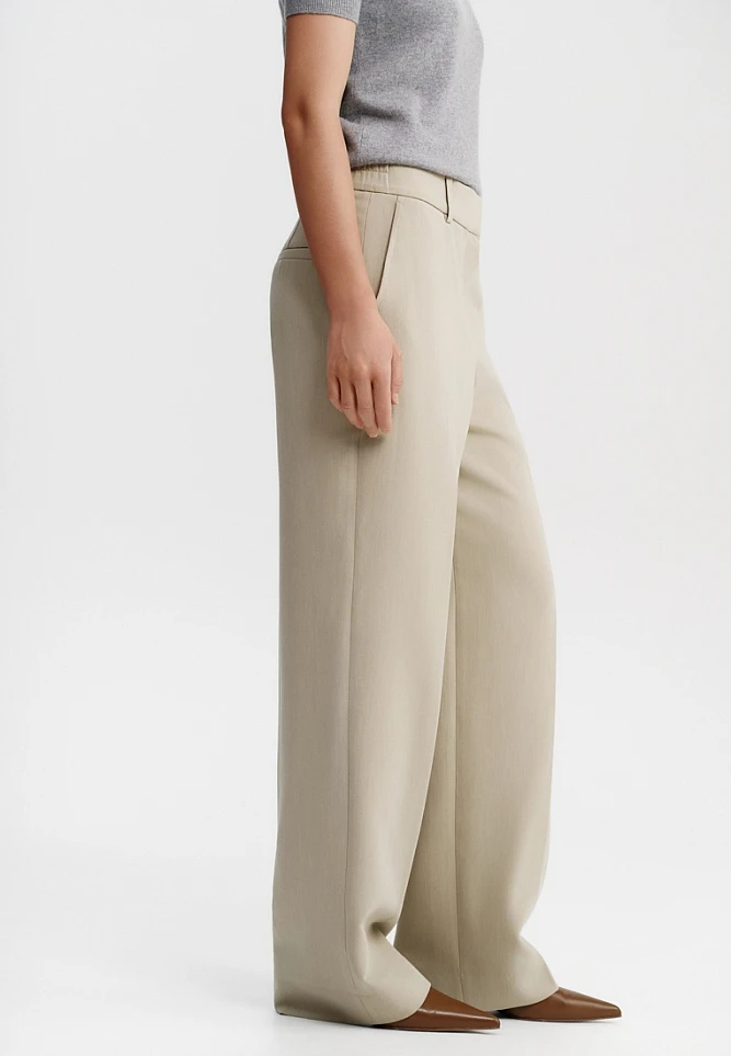 Брюки прямого кроя