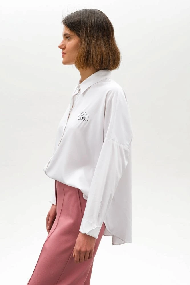 Рубашка оверсайз бамбук