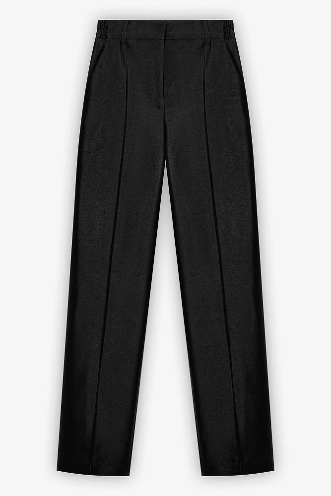 Брюки зауженные со стрелками