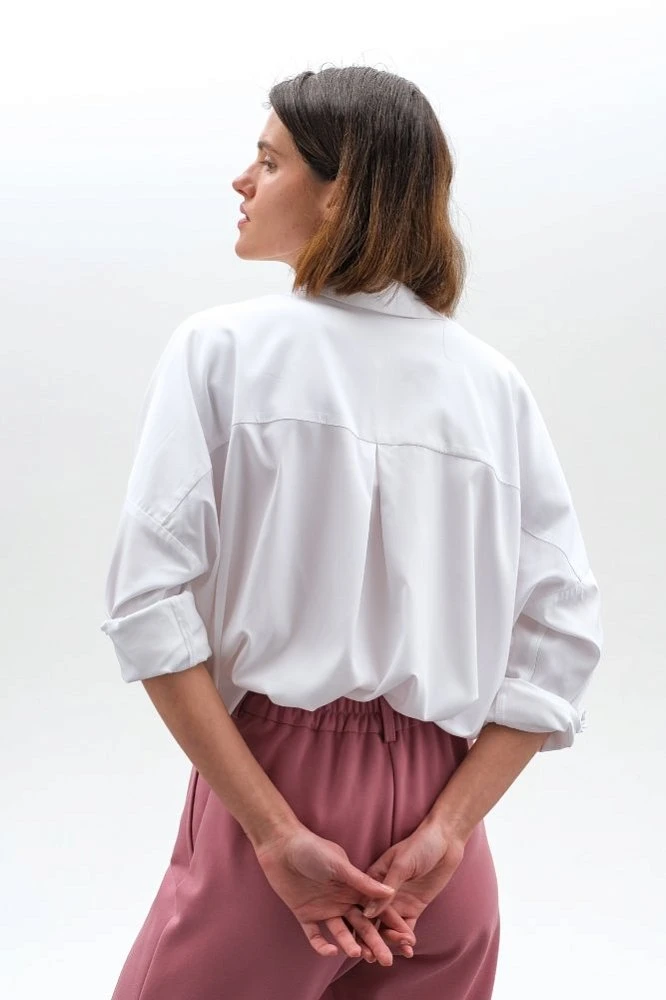 Рубашка оверсайз бамбук