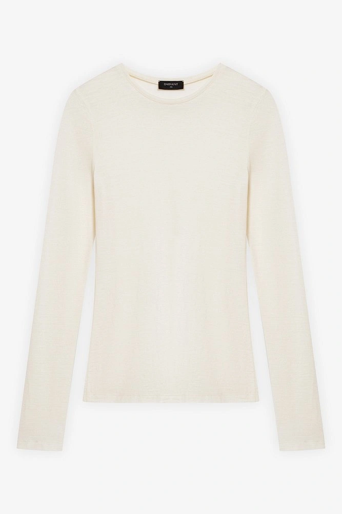 Лонгслив из шерсти