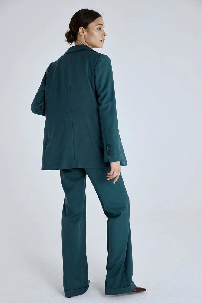 Брюки классика с манжетами