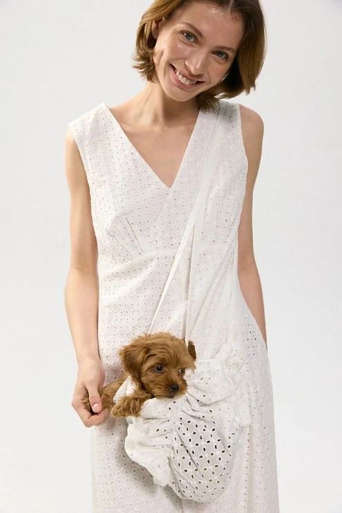 Сумка из хлопка Broderie Anglaise